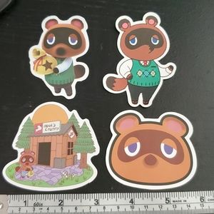 Tom Nook Stickers ACNH Animal Crossing New Horizon